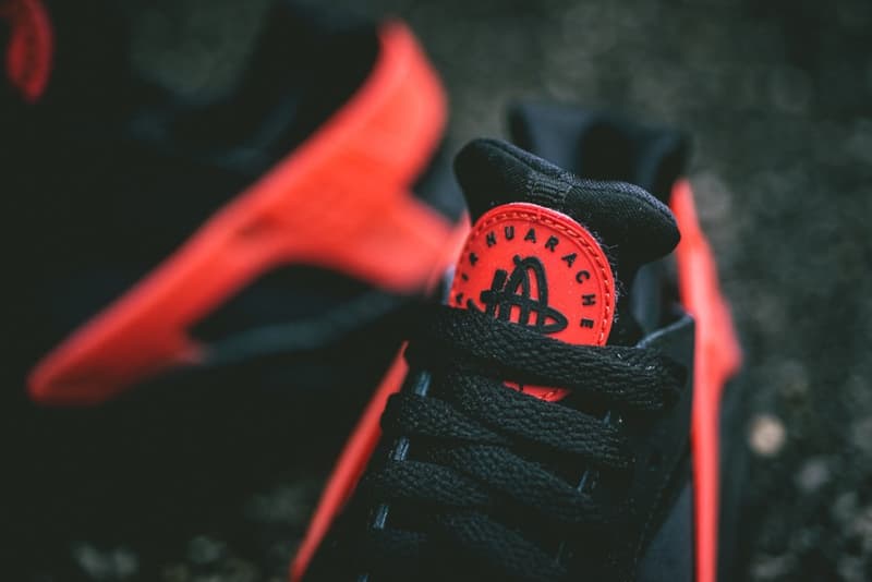 近賞 Nike 2014 秋季 Air Huarache Run 黑紅配色系列