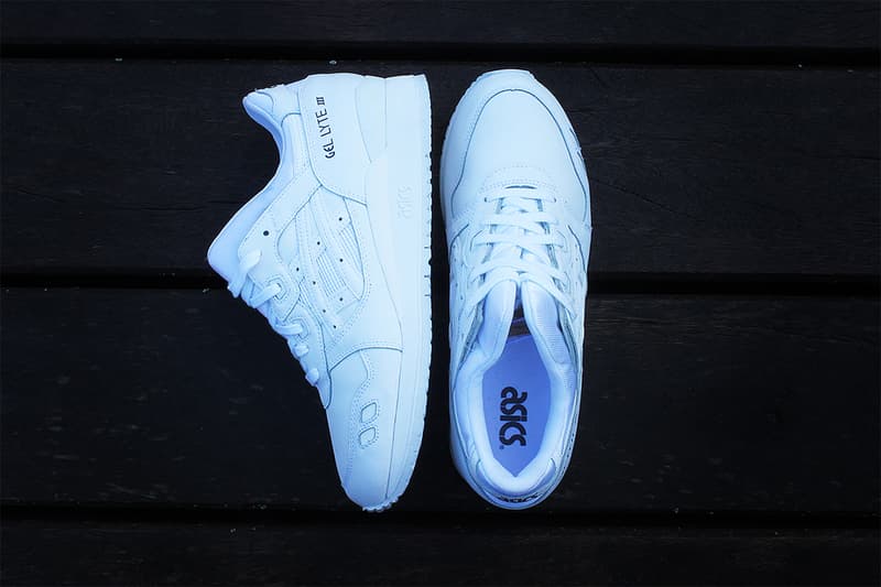 ASICS Gel Lyte III「Pure」全白配色