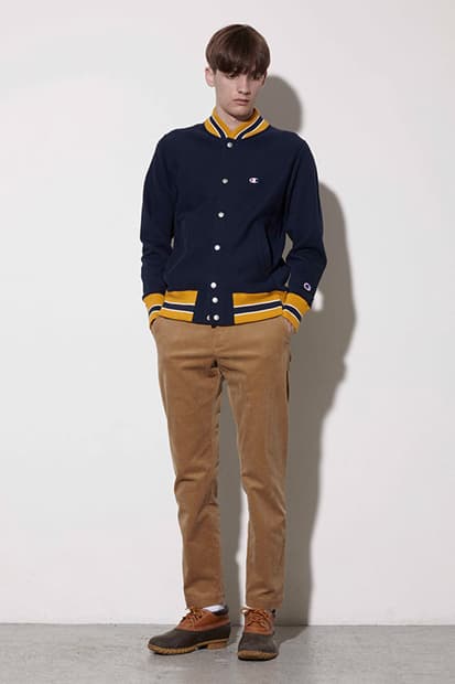 Champion Japan 2014 秋冬系列造型搭配 Lookbook
