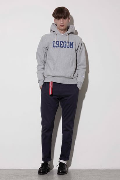 Champion Japan 2014 秋冬系列造型搭配 Lookbook