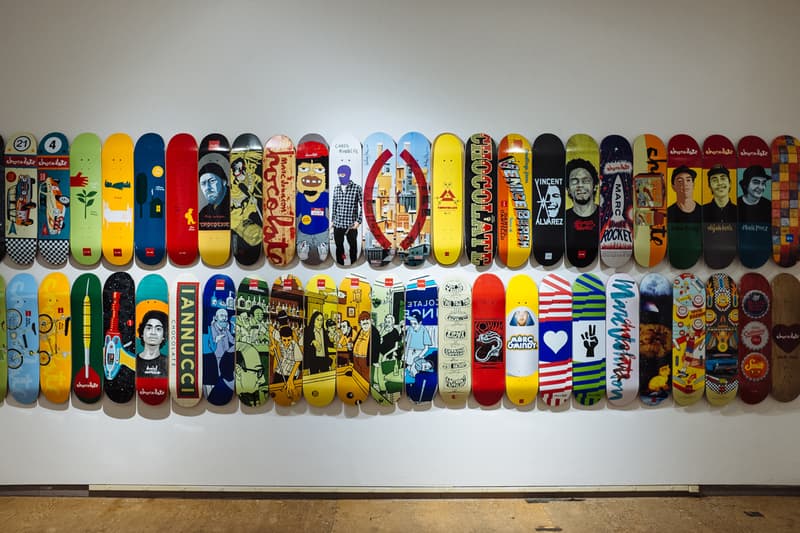 Chocolate Skateboards 20 週年紀念藝術展覽