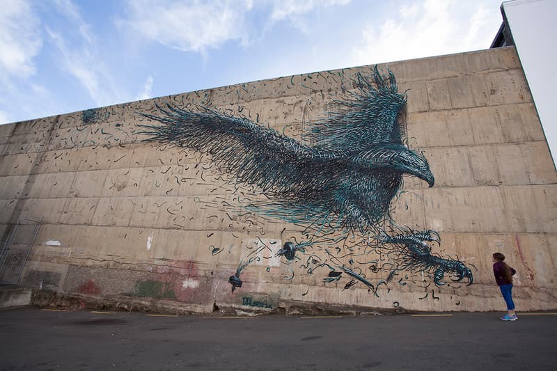 DALeast 於新西蘭創作最新巨型壁畫作品「Defoliation」