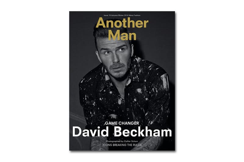 David Beckham 擔任封面人物：AnOther Man 2014 秋冬季刊