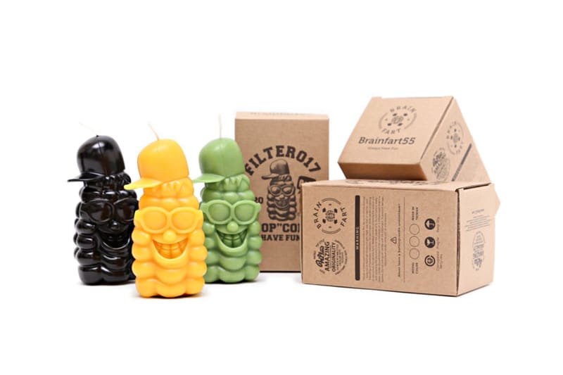 Filter017 x Brainfart55 玉米人造型香味蠟蠋