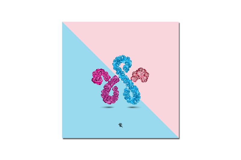 由荷蘭插畫藝術家 Careaux 創作的花卉圖案品牌 Logo