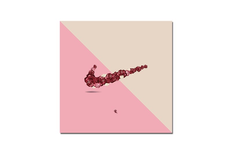 由荷蘭插畫藝術家 Careaux 創作的花卉圖案品牌 Logo