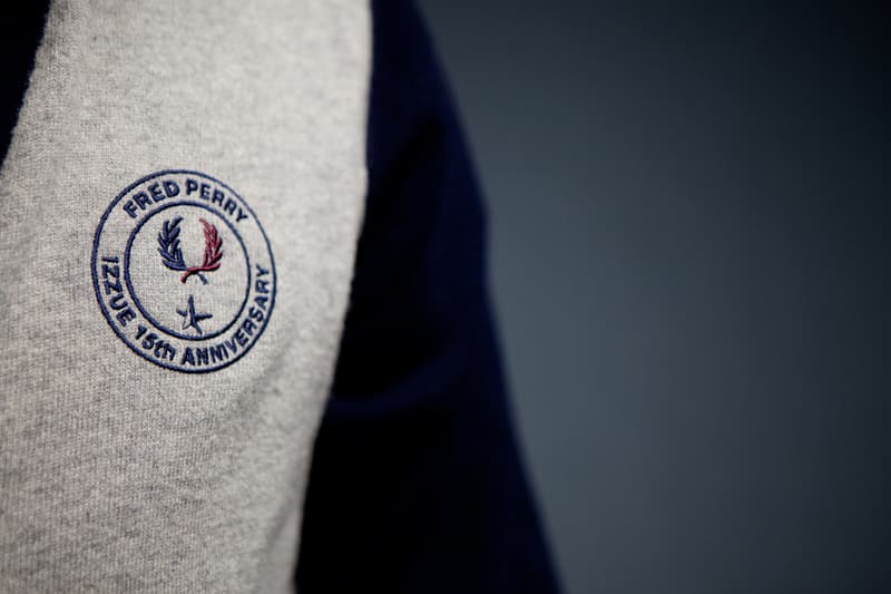 izzue x Fred Perry 十五週年聯名別注系列