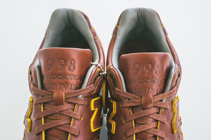 Horween Leather x New Balance M998DW 聯名版本