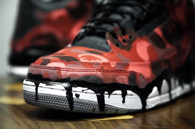 JBF Customs 打造 Air Jordan 3「BAPE x Ice Cream」客製版本