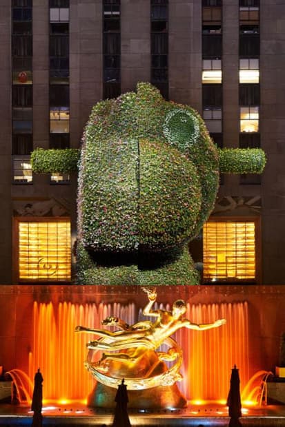 Jeff Koons 雕塑作品「Split-Rocker」延長展期