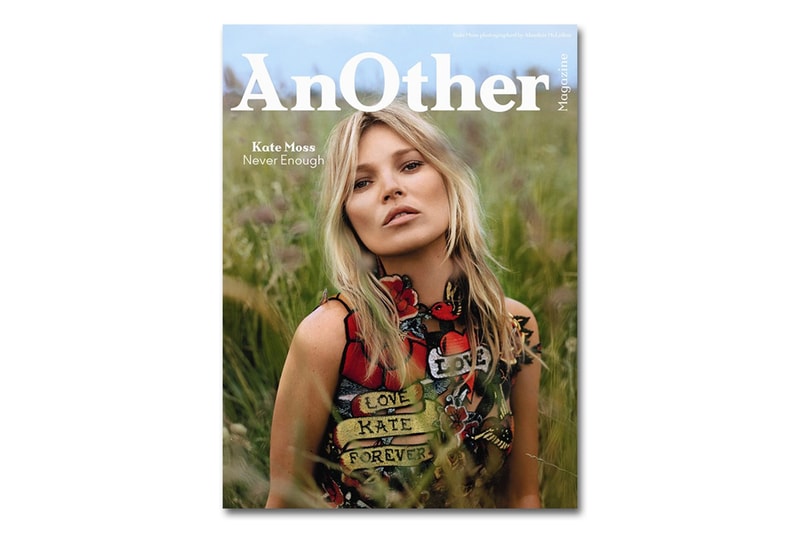 Kate Moss 擔綱《AnOther》2014 秋冬刊封面人物