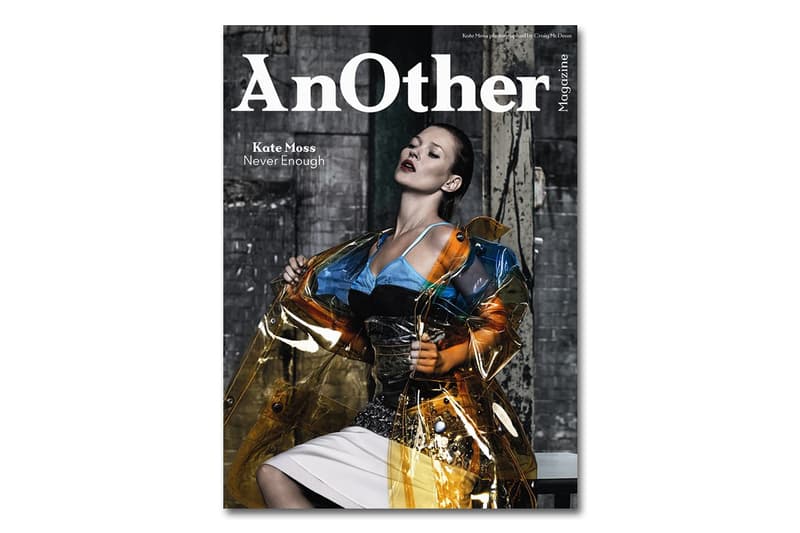 Kate Moss 擔綱《AnOther》2014 秋冬刊封面人物