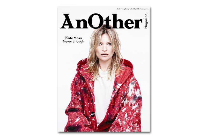 Kate Moss 擔綱《AnOther》2014 秋冬刊封面人物