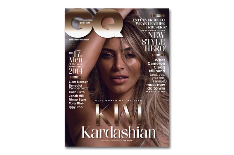 Kim Kardashian 被英版《GQ》雜誌評選為「2014 年度女性人物」