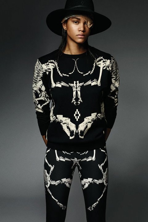 Marcelo Burlon County of Milan 2014 秋冬女装系列造型搭配 Lookbook