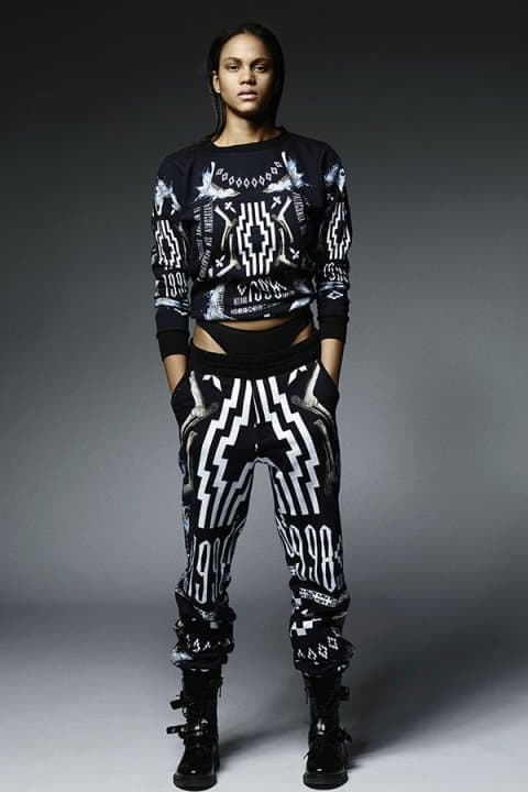 Marcelo Burlon County of Milan 2014 秋冬女装系列造型搭配 Lookbook