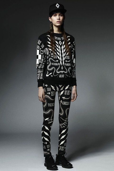 Marcelo Burlon County of Milan 2014 秋冬女装系列造型搭配 Lookbook