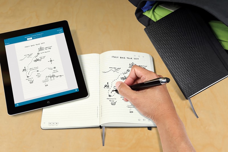 Moleskine 筆記本 & Livescribe 智能筆