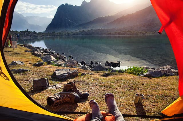 Oleg Grigoryev 戶外攝影作品集「Morning Views from a Tent」