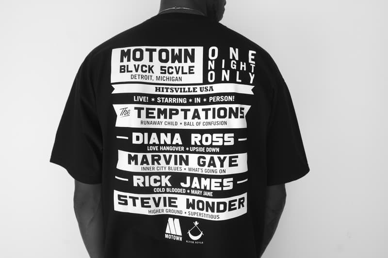 Motown Records x Black Scale 聯名系列造型搭配 Lookbook