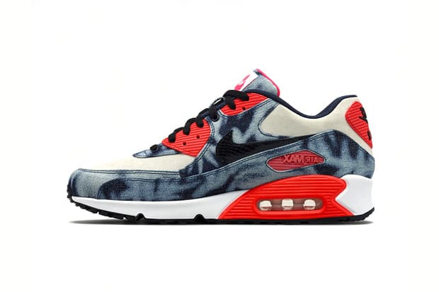 atmos x Nike Sportswear Air Max 90 QS「Bleached Denim」配色
