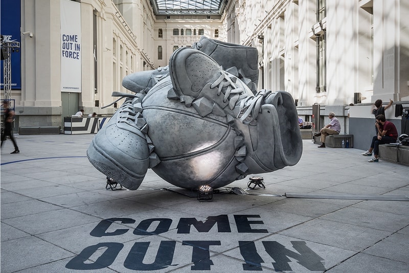 Nike Sneakerball 概念雕塑