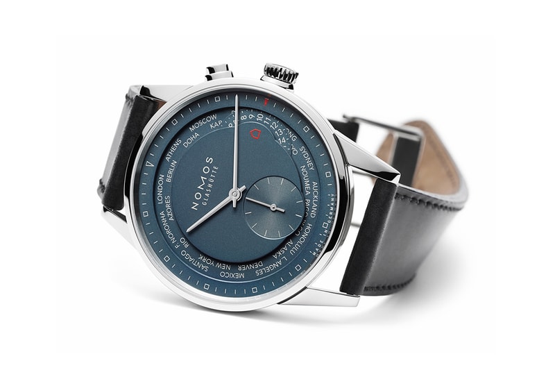 NOMOS True Blue Zurich Weltzeit 腕錶