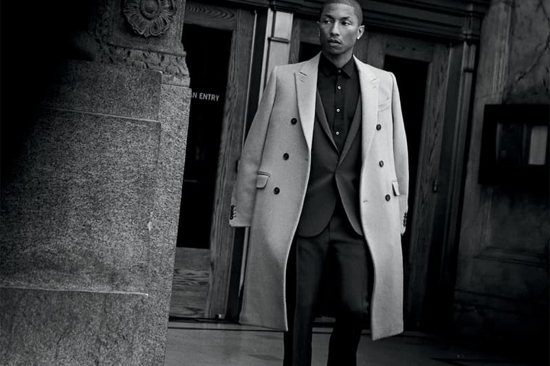 Peter Lindbergh 掌鏡拍攝 Pharrell Williams《WSJ》9 月男士時尚特刊封面特輯