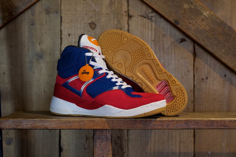 Concepts x Reebok Pump 25 週年聯名紀念鞋款