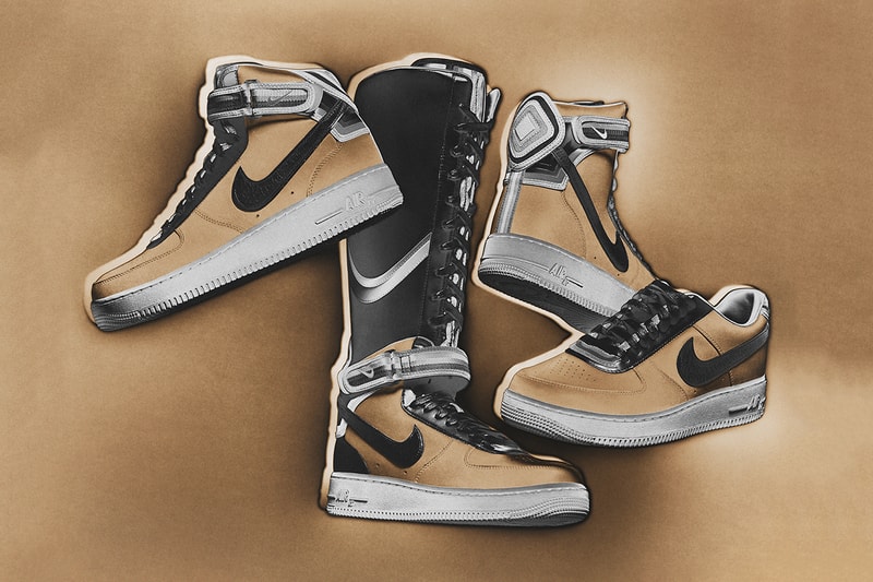 搶先預覽 Nike + R.T. Air Force 1 聯名系列最終回「Triangle Offense」