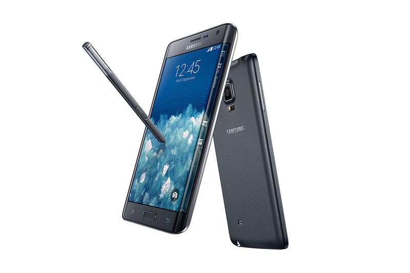Samsung 發布曲屏手機 Galaxy Note Edge