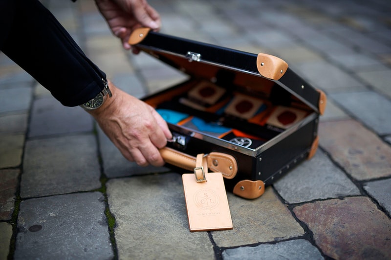 Sock Club London x Globe-Trotter 別注襪子收納箱