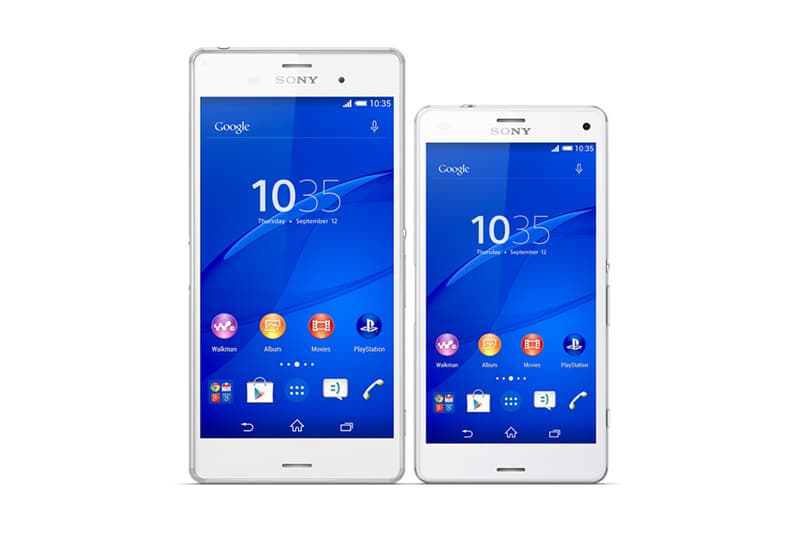 Sony 發布最新手機 Xperia Z3 & Xperia Z3 Compact