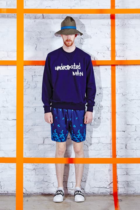 undecorated MAN 2015 春夏系列造型搭配 Lookbook