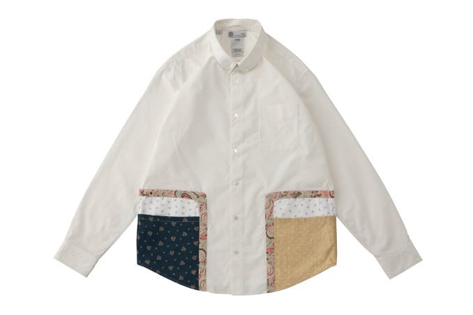 visvim PIZI PATCHWORK 襯衫