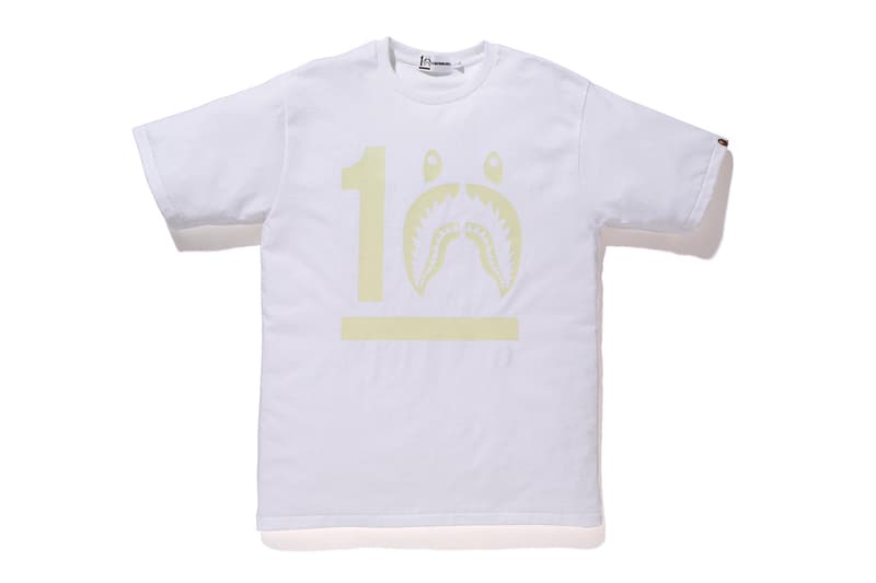 A Bathing Ape SHARK HOODIE 10 周年別注系列