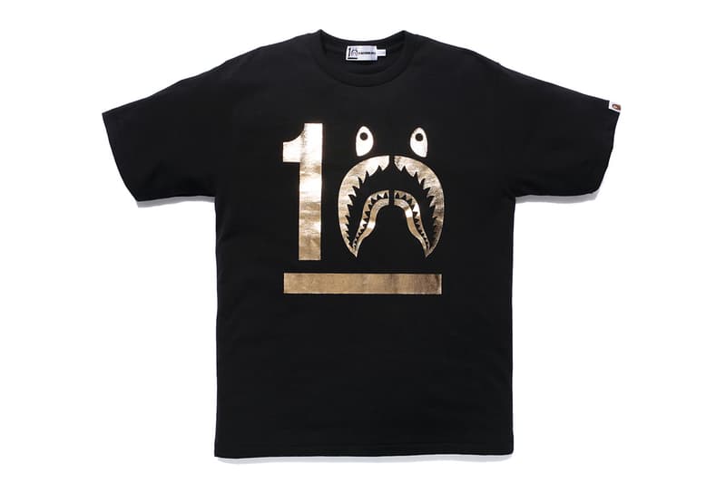 A Bathing Ape SHARK HOODIE 10 周年別注系列