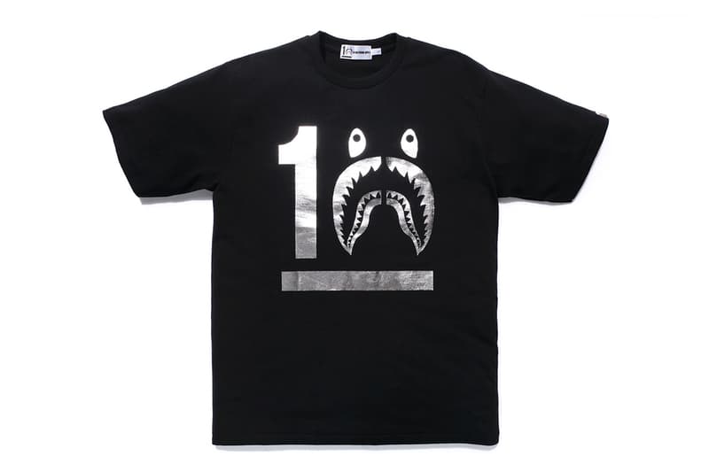 A Bathing Ape SHARK HOODIE 10 周年別注系列