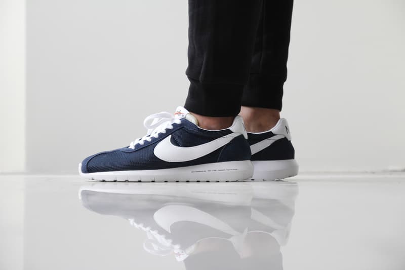 近賞 fragment design x Nike Roshe LD-1000 SP「Dark Navy」聯名鞋款