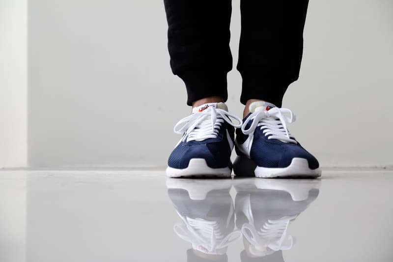 近賞 fragment design x Nike Roshe LD-1000 SP「Dark Navy」聯名鞋款