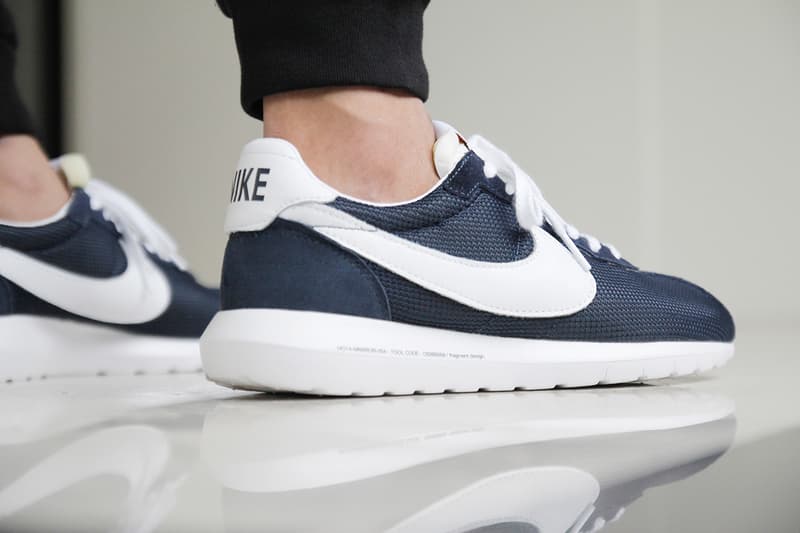 近賞 fragment design x Nike Roshe LD-1000 SP「Dark Navy」聯名鞋款
