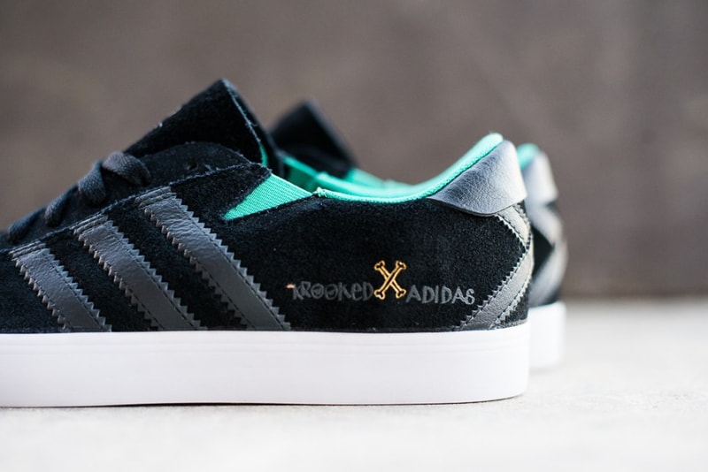 近賞 Krooked Skateboards x adidas Skateboarding Gonz Pro 聯名滑板鞋款