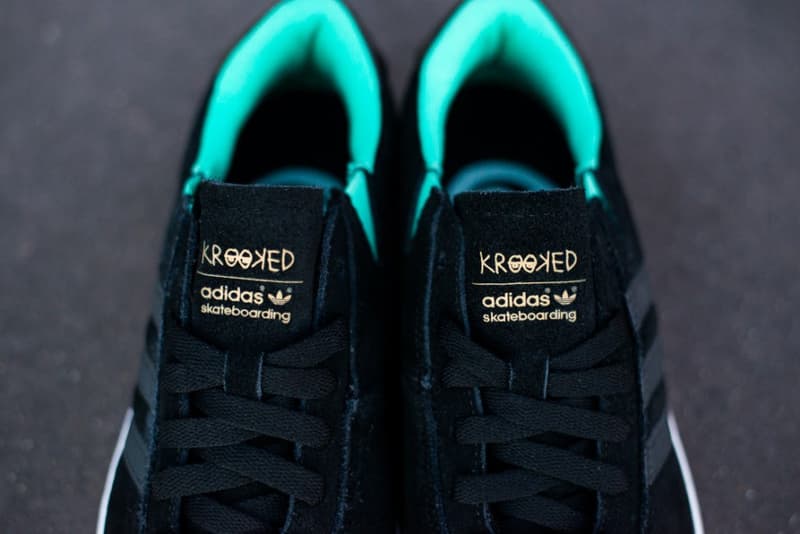 近賞 Krooked Skateboards x adidas Skateboarding Gonz Pro 聯名滑板鞋款