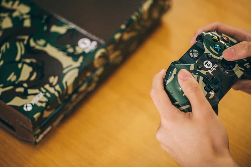 近賞 Xbox One「AAPE by A Bathing Ape」特別版遊戲主機