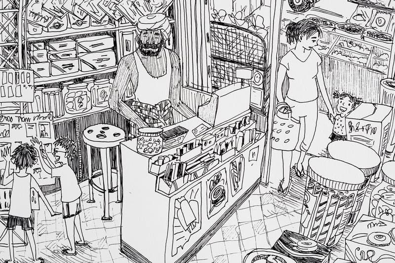 Booooooom & Herschel Supply Co.「Drawing On The Past」優勝作品展覽