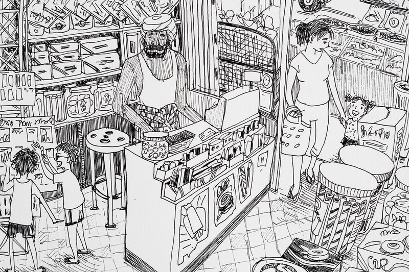 Booooooom & Herschel Supply Co.「Drawing On The Past」優勝作品展覽