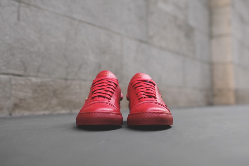 Buscemi 50mm紅色低筒球鞋
