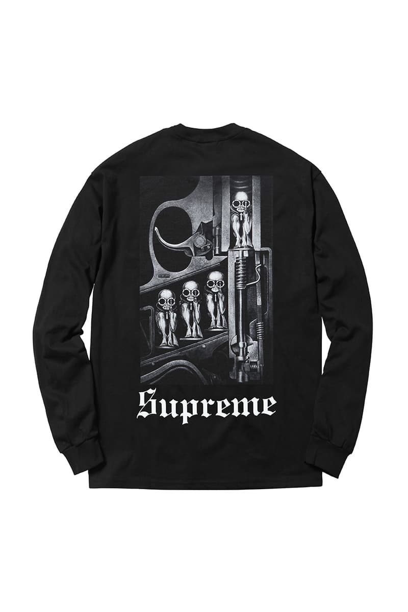 H.R. Giger x Supreme 2014 聯名別註系列