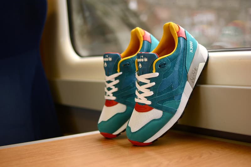 hanon x Diadora N.9000「Saturday Special – Transit II」聯名鞋款