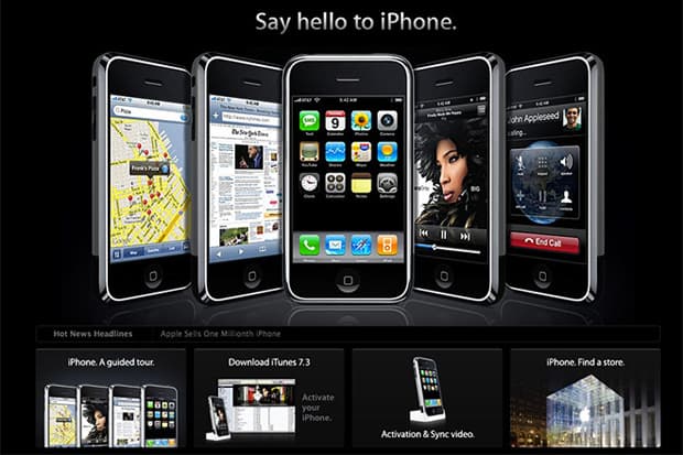 Apple 官網 1997-2014 頁面設計史回顧